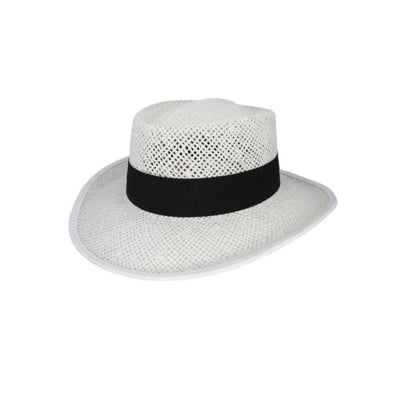 Rio Openweave Downunder Hat with Twisted Paper Construction and Puggaree Band - Urban Caps