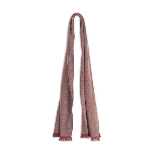 River – Two Tone Brushed Acrylic Scarf with Short Fringe - Urban Caps