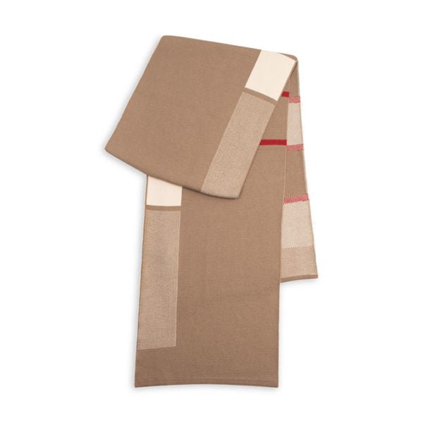 Sawyer – Acrylic Knit Patterned Dress Scarf - Urban Caps