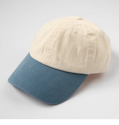 Simple Stitching Ice Cream Color Street Casual Baseball Cap - Urban Caps