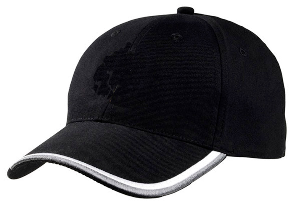 Slipstream Cap – Cotton Twill, Contrast Peak Trim, Velcro Fit - Urban Caps