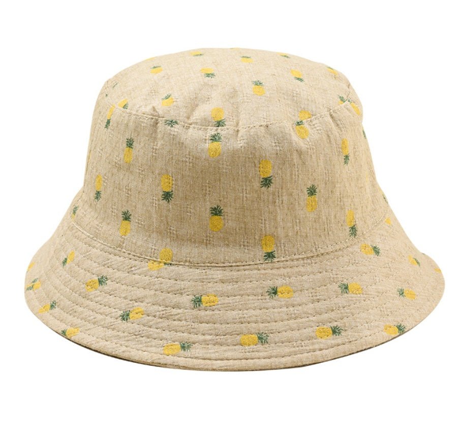 Small pineapple pattern fisherman hat - Urban Caps