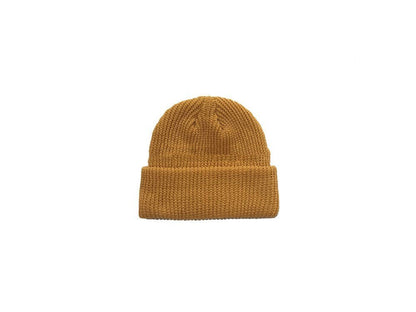 Solid Color Winter Beanie – Classic Knitted Wool Hat with Retro Style - Urban Caps