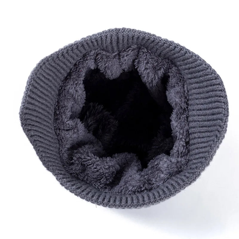 Winter Sport Earflaps Lined Bomber Beanie For Cold Days - Urban Caps