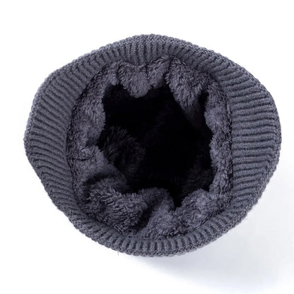Winter Sport Earflaps Lined Bomber Beanie For Cold Days - Urban Caps