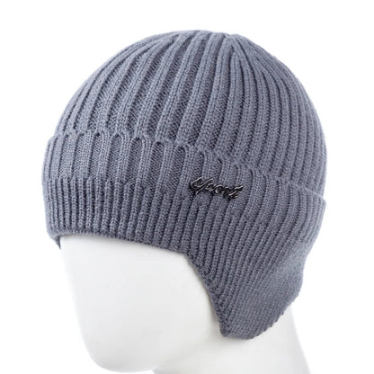 Winter Sport Earflaps Lined Bomber Beanie For Cold Days - Urban Caps