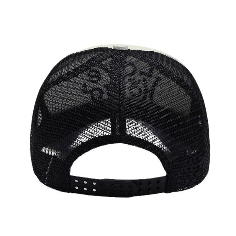Spring And Summer Fashion Embroidery Alphabet Peaked Cap Outdoor Travel - Urban Caps