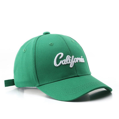 Spring And Summer Letter Embroidery Caps Outdoor Sports - Urban Caps
