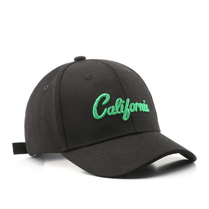 Spring And Summer Letter Embroidery Caps Outdoor Sports - Urban Caps