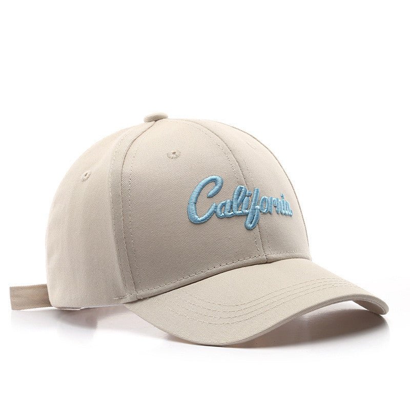 Spring And Summer Letter Embroidery Caps Outdoor Sports - Urban Caps