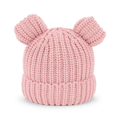 Storm – Kid’s Chunky Acrylic Knit Beanie with Plush Lining - Urban Caps
