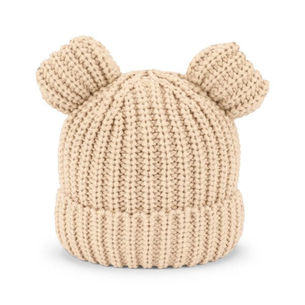 Storm – Kid’s Chunky Acrylic Knit Beanie with Plush Lining - Urban Caps