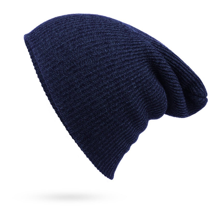 Striped Stitch Hip - hop Hat Warm Outdoor Knit - Urban Caps