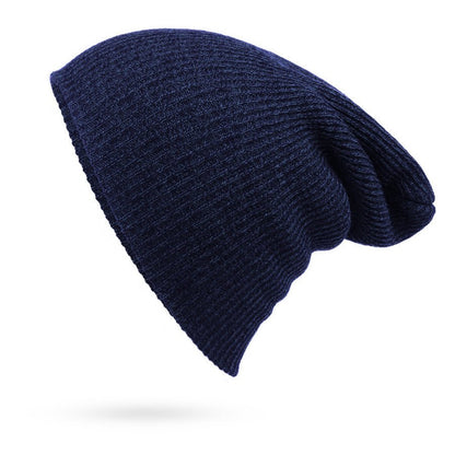 Striped Stitch Hip - hop Hat Warm Outdoor Knit - Urban Caps