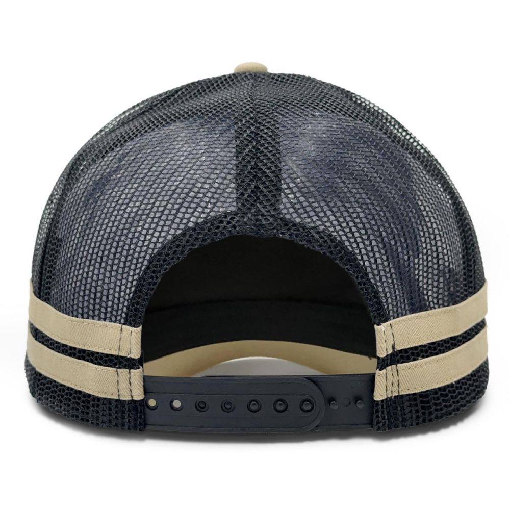 Striped Trucker Cap - Urban Caps