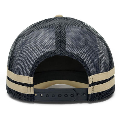 Striped Trucker Cap - Urban Caps