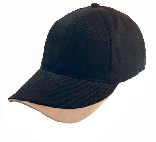 Sueded Signature Cap – Brushed Cotton with Contrast Trim & Velcro Fit | NZ Stock - Urban Caps