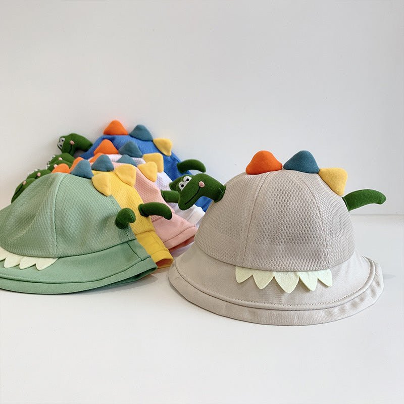 Sun Protection Sunshade Net Eyes Dinosaur Boy Summer Summer - Urban Caps