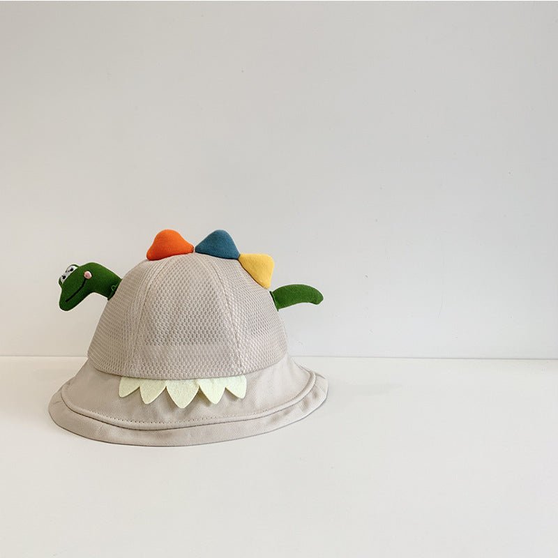 Sun Protection Sunshade Net Eyes Dinosaur Boy Summer Summer - Urban Caps