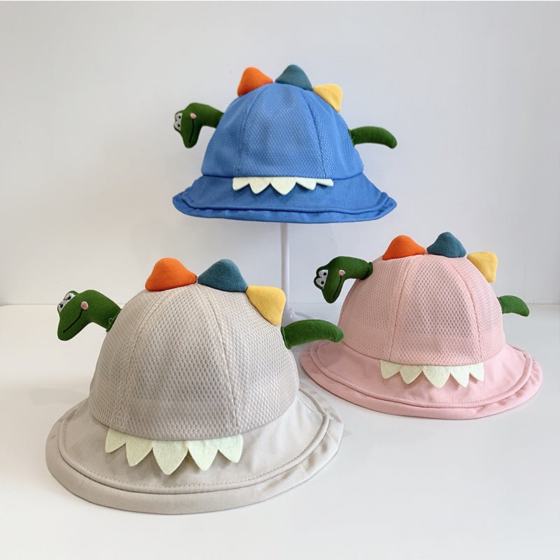 Sun Protection Sunshade Net Eyes Dinosaur Boy Summer Summer - Urban Caps