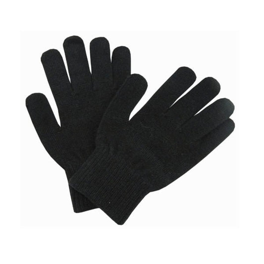 Tessa – Acrylic Stretch Winter Glove with Ribbed Cuff - Urban Caps