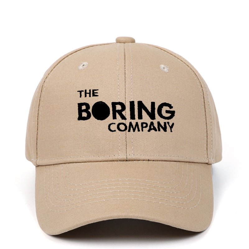 The Boring Company Embroidered Baseball Cap - Urban Caps