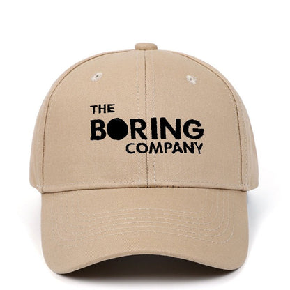 The Boring Company Embroidered Baseball Cap - Urban Caps