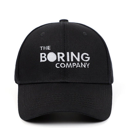 The Boring Company Embroidered Baseball Cap - Urban Caps