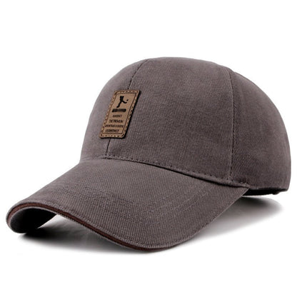 The new Korean men's baseball cap COTTON HAT VISOR outdoor sports peaked cap autumn - Urban Caps
