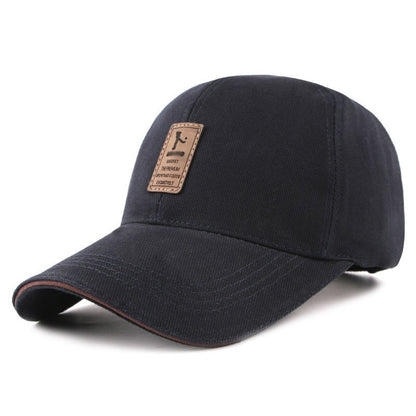 The new Korean men's baseball cap COTTON HAT VISOR outdoor sports peaked cap autumn - Urban Caps