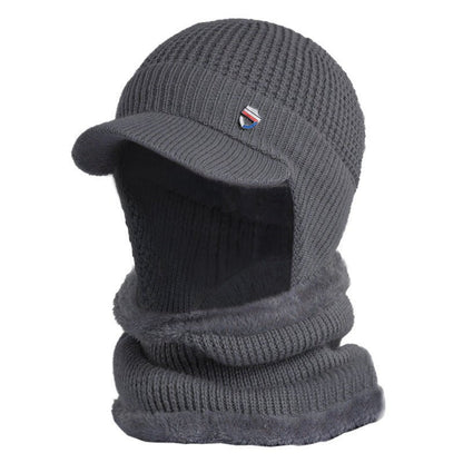 Thermal Earflap Beanie – Warm Knit Wool Hat with Full Ear Protection - Urban Caps