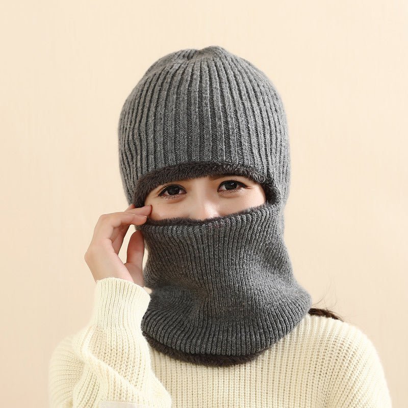Thick Knit Winter Beanie – Warm Woolen Hat for Cold Weather Comfort - Urban Caps