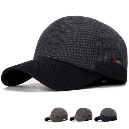 Thickened anti cold and windproof duck tongue cap - Urban Caps