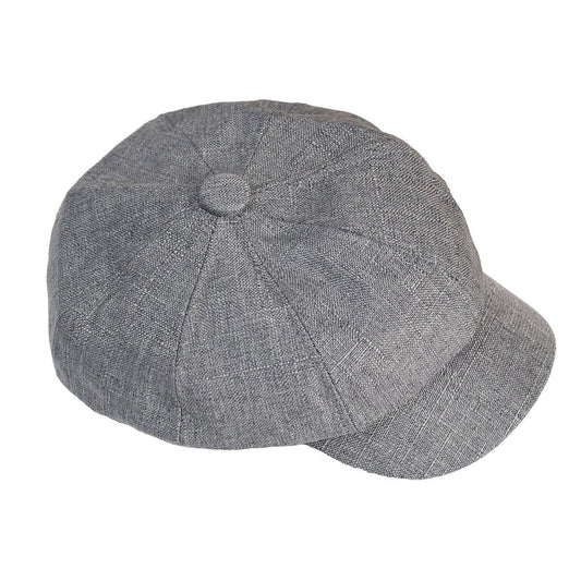 Thin Cotton And Linen Octagonal Cap Korean Style Personalized Solid Color Peaked Cap Beret - Urban Caps