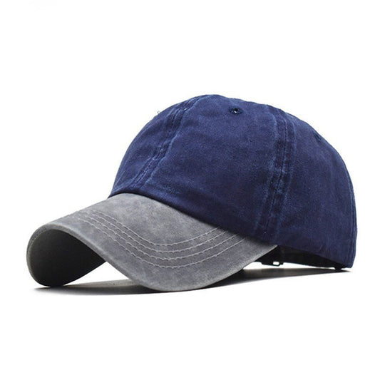 Unisex Cotton Sunshade Cap – Colorblock Casual Baseball Hat - Urban Caps