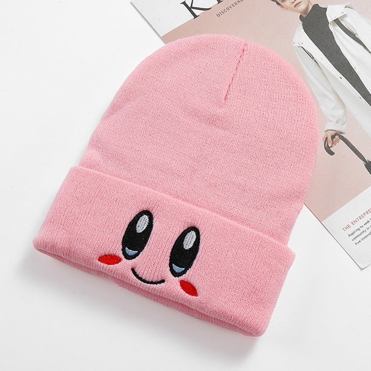 Unisex Embroidered Beanie – Fun Expression Knit Hat for Men & Women - Urban Caps