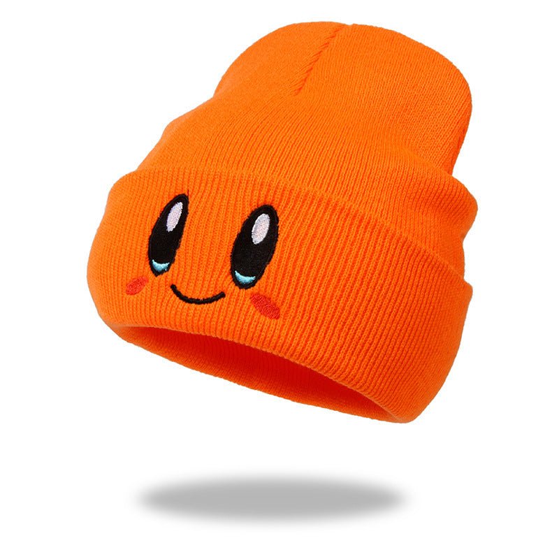 Unisex Embroidered Beanie – Fun Expression Knit Hat for Men & Women - Urban Caps