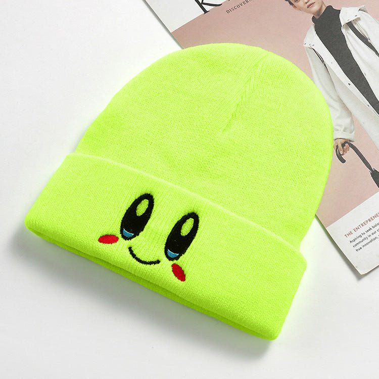 Unisex Embroidered Beanie – Fun Expression Knit Hat for Men & Women - Urban Caps