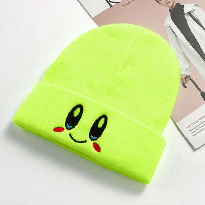 Unisex Embroidered Beanie – Fun Expression Knit Hat for Men & Women - Urban Caps