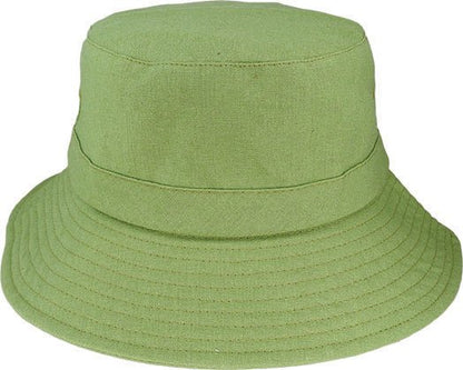 Unisex Linen Blend Bucket Hat – Packable Summer Hat with UPF 50+ Sun Protection - Urban Caps