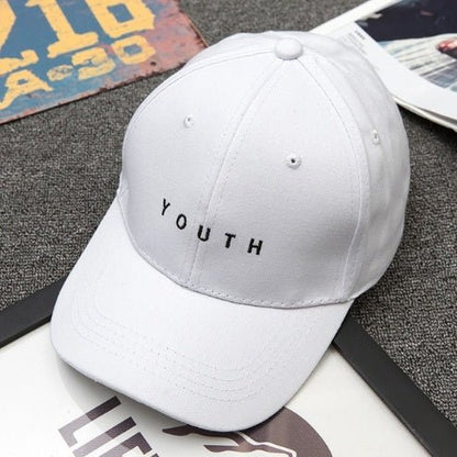 Unisexe Lettre Imprimé Solide Caps Hommes Femmes Anneau Hip Hop Casquette de baseball Coton Snapback Chapeau - Urban Caps