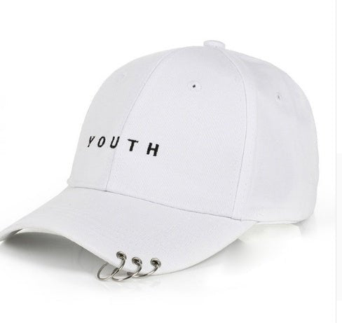Unisexe Lettre Imprimé Solide Caps Hommes Femmes Anneau Hip Hop Casquette de baseball Coton Snapback Chapeau - Urban Caps