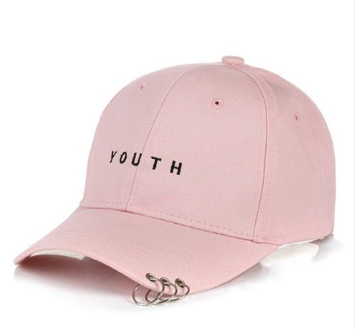 Unisexe Lettre Imprimé Solide Caps Hommes Femmes Anneau Hip Hop Casquette de baseball Coton Snapback Chapeau - Urban Caps