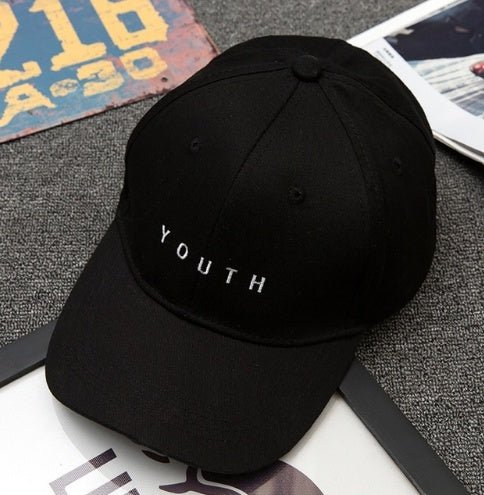 Unisexe Lettre Imprimé Solide Caps Hommes Femmes Anneau Hip Hop Casquette de baseball Coton Snapback Chapeau - Urban Caps