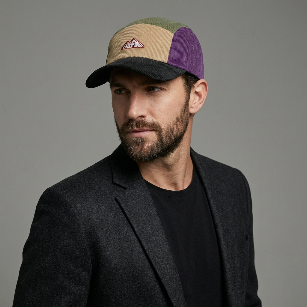 UOFM Corduroy 5-Panel Cap - Urban Caps