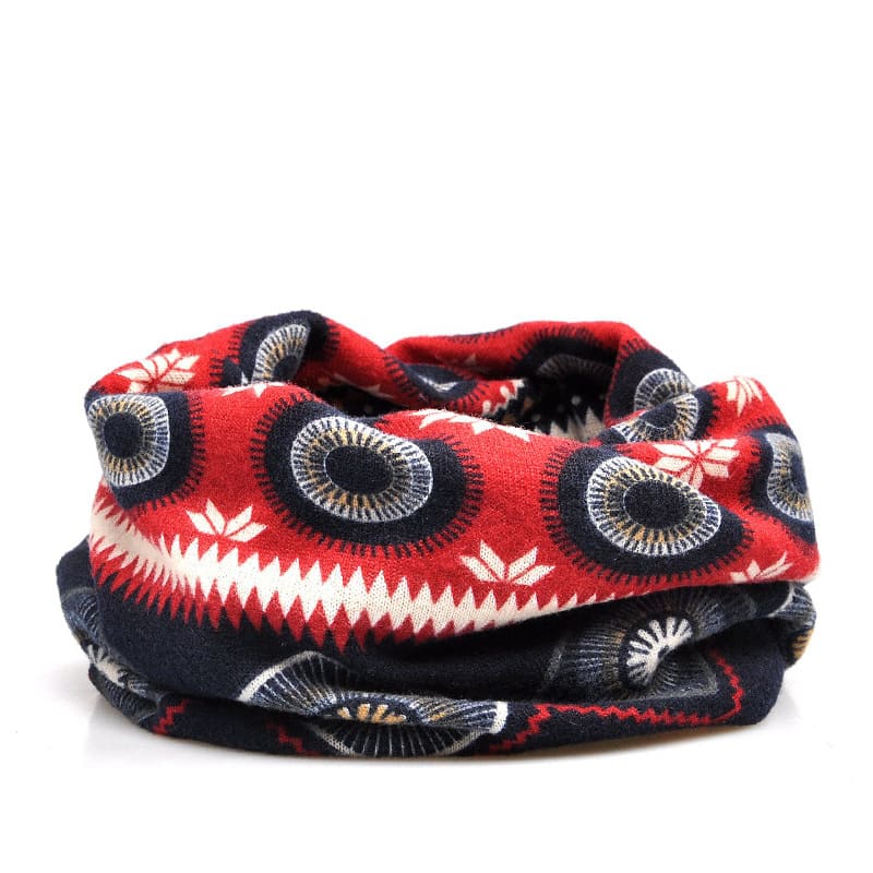 Urban Vintage Boho Cotton Snood Beanie - Urban Caps