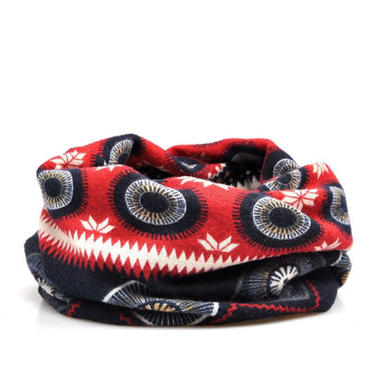 Urban Vintage Boho Cotton Snood Beanie - Urban Caps