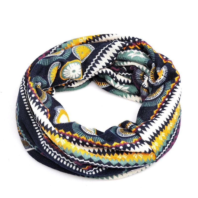 Urban Vintage Boho Cotton Snood Beanie - Urban Caps