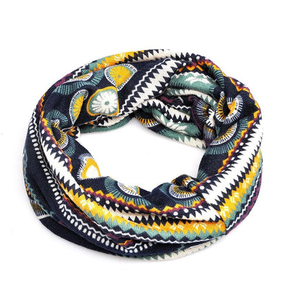 Urban Vintage Boho Cotton Snood Beanie - Urban Caps