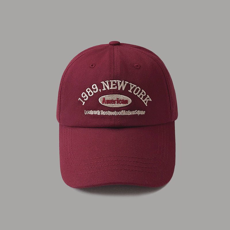 Versatile Embroidered Vintage Baseball Hat - Urban Caps